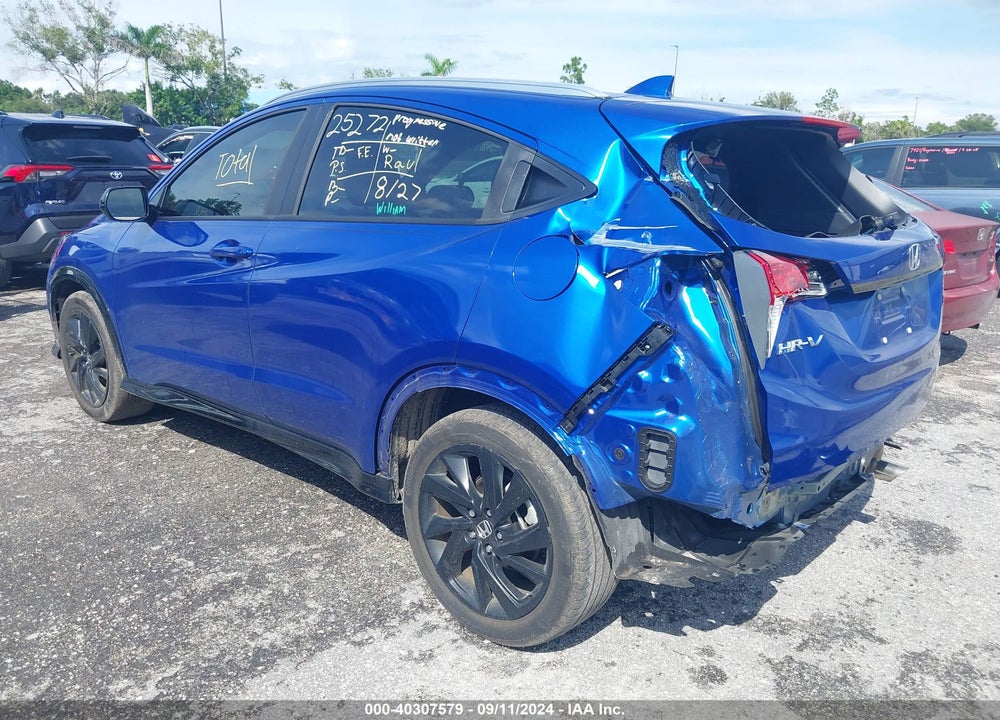 2022 HONDA HR-V 2WD SPORT VIN: 3CZRU5H12NM742615
