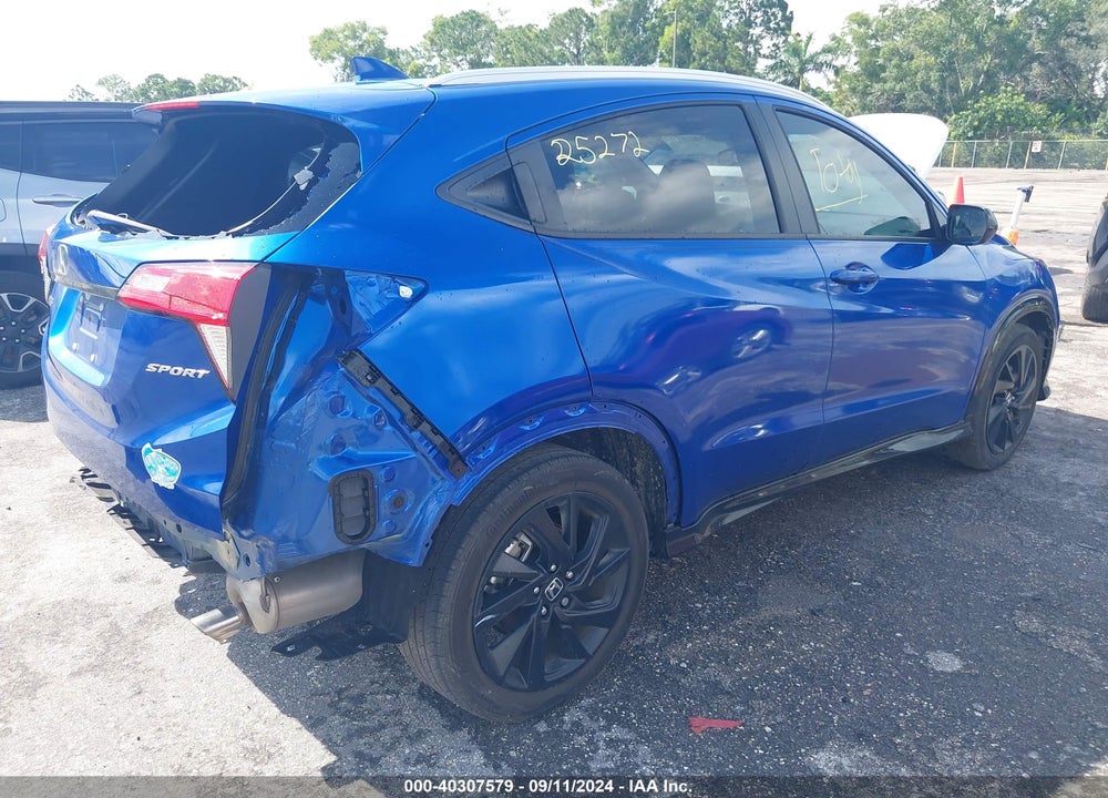 2022 HONDA HR-V 2WD SPORT VIN: 3CZRU5H12NM742615