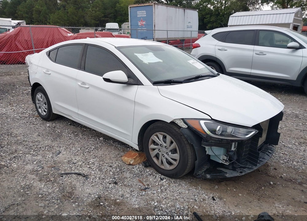 2017 HYUNDAI ELANTRA SE VIN: 5NPD74LF7HH195212