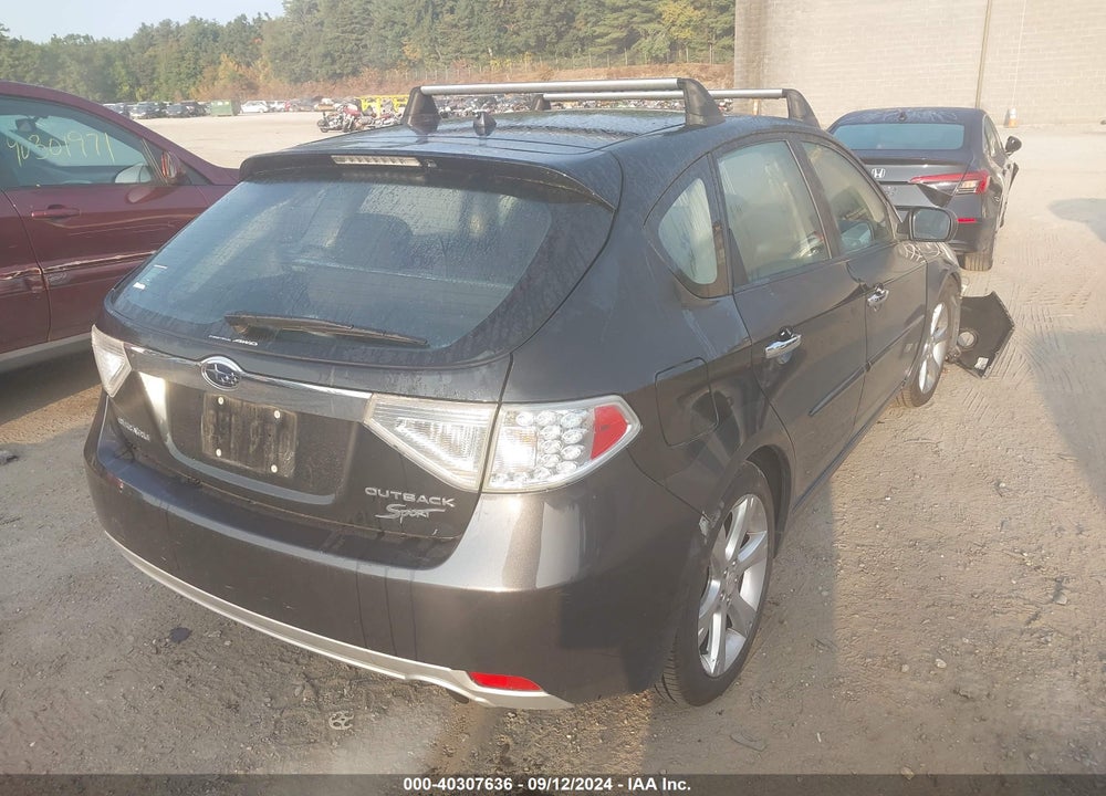 2009 SUBARU IMPREZA OUTBACK SPORT VIN: JF1GH63649H822377