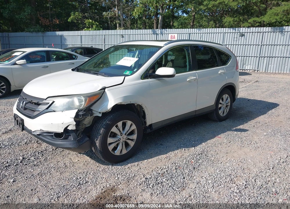 2013 HONDA CR-V EX-L VIN: 5J6RM4H77DL008485