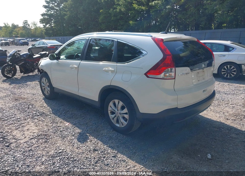 2013 HONDA CR-V EX-L VIN: 5J6RM4H77DL008485