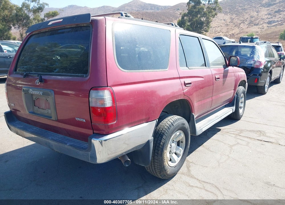 1996 TOYOTA 4RUNNER SR5 VIN: JT3GN86R4T0014383