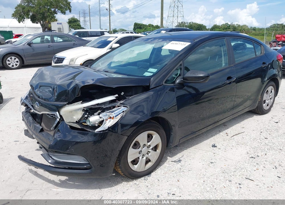 2015 KIA FORTE LX VIN: KNAFK4A6XF5432943