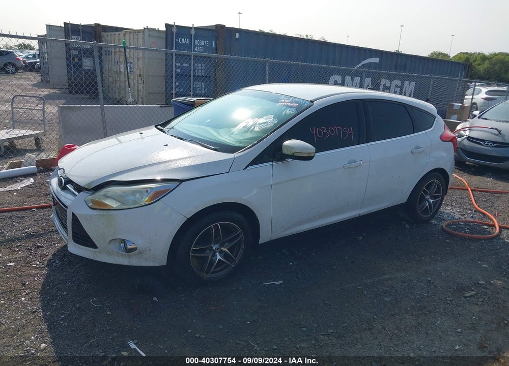 2012 FORD FOCUS SEL VIN: 1FAHP3M20CL394037