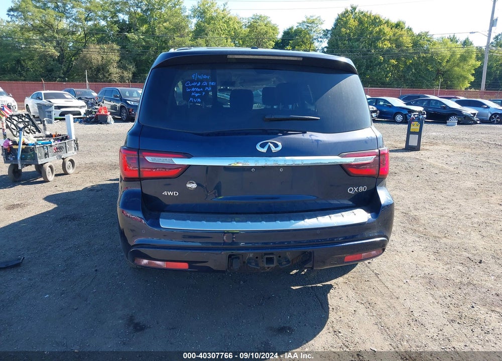 2020 INFINITI QX80 LUXE AWD VIN: JN8AZ2NC2L9470074