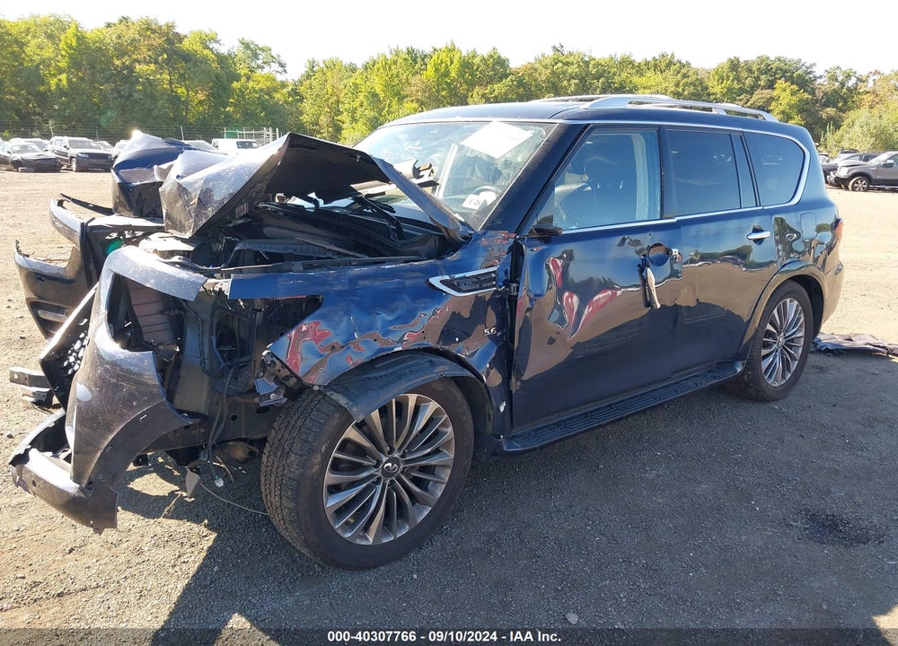 2020 INFINITI QX80 LUXE AWD VIN: JN8AZ2NC2L9470074