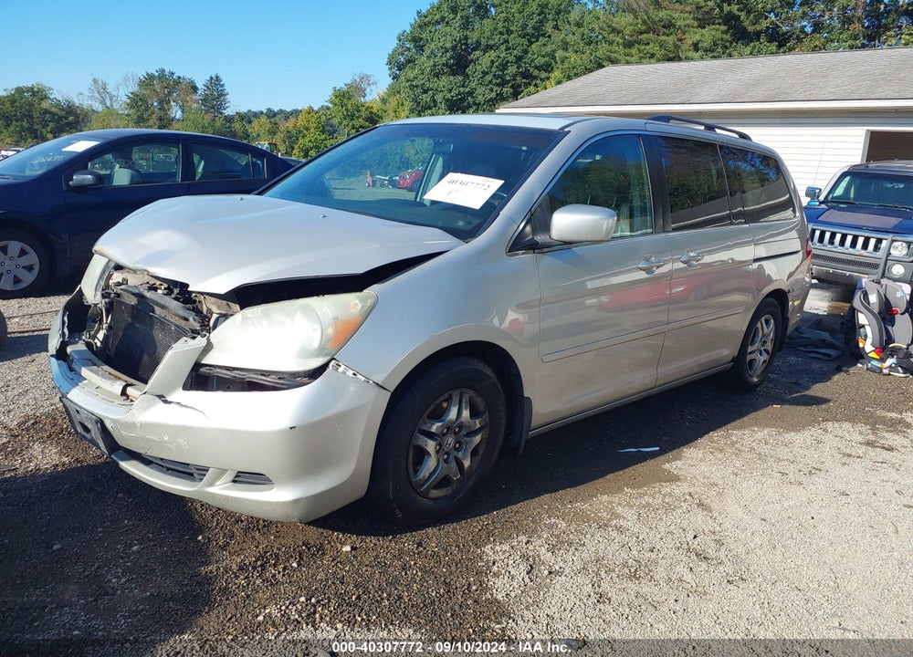 2006 HONDA ODYSSEY EX-L VIN: 5FNRL38766B034617