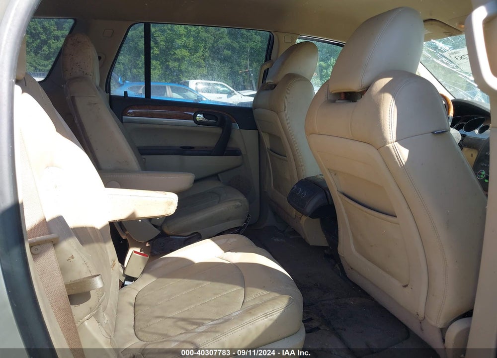 2012 BUICK ENCLAVE LEATHER VIN: 5GAKVCED0CJ227003