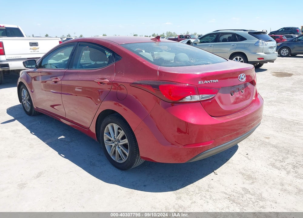 2016 HYUNDAI ELANTRA SE VIN: 5NPDH4AE1GH659598