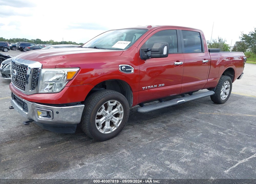 2016 NISSAN TITAN XD SV DIESEL VIN: 1N6BA1F27GN505905