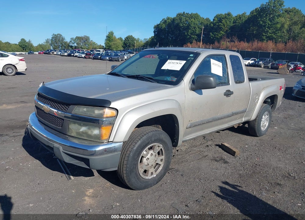 2008 CHEVROLET COLORADO LT VIN: 1GCDT49E088192953