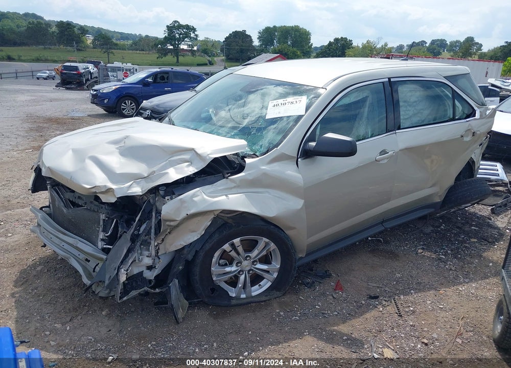 2013 CHEVROLET EQUINOX LS VIN: 2GNALBEKXD6354453