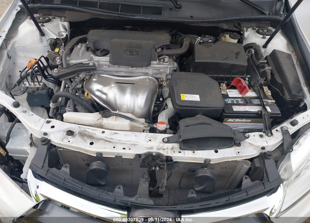 2016 TOYOTA CAMRY XLE VIN: 4T1BF1FK3GU604629