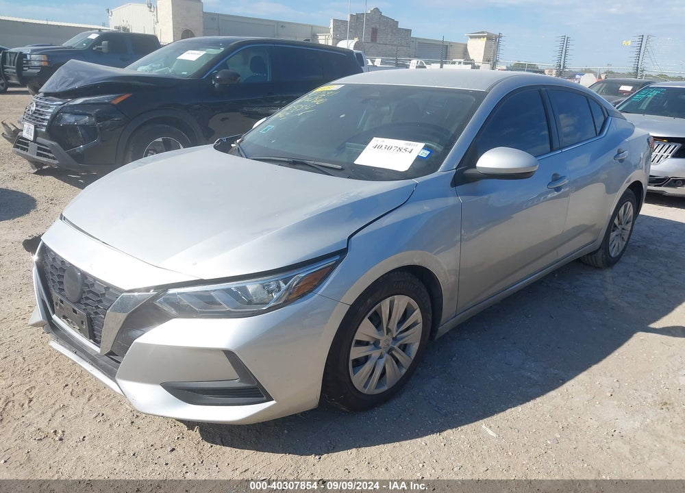 2022 NISSAN SENTRA S XTRONIC CVT VIN: 3N1AB8BV2NY304954