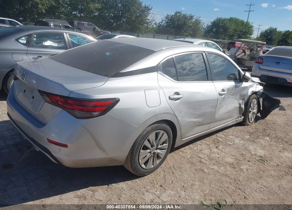 2022 NISSAN SENTRA S XTRONIC CVT VIN: 3N1AB8BV2NY304954