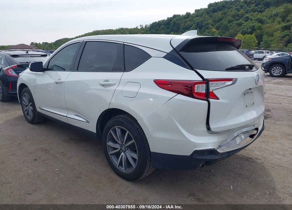 2019 ACURA RDX TECHNOLOGY PACKAGE VIN: 5J8TC2H51KL028313