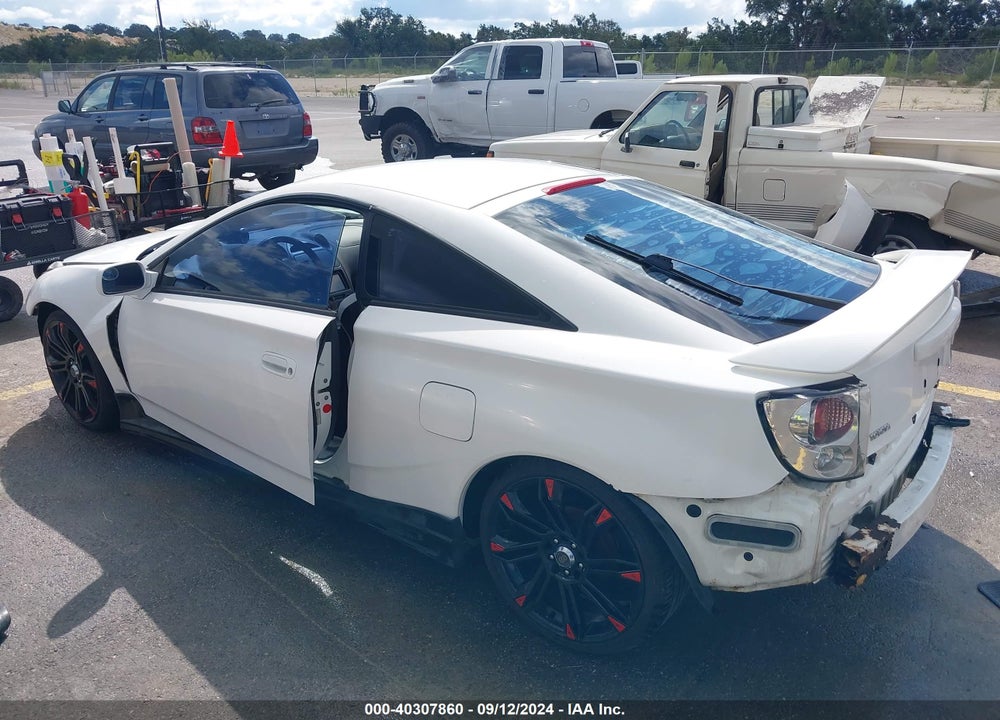 2000 TOYOTA CELICA GT VIN: JTDDR32T3Y0064772