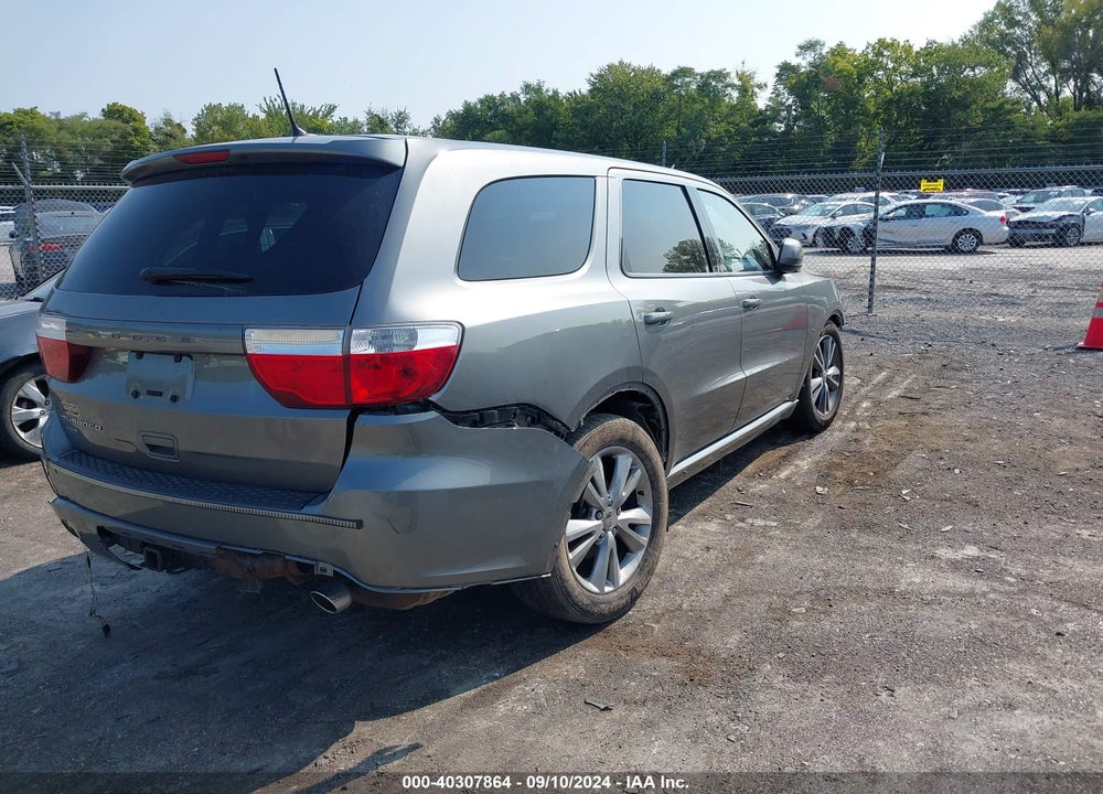 2011 DODGE DURANGO HEAT VIN: 1D4RE3GG0BC691080