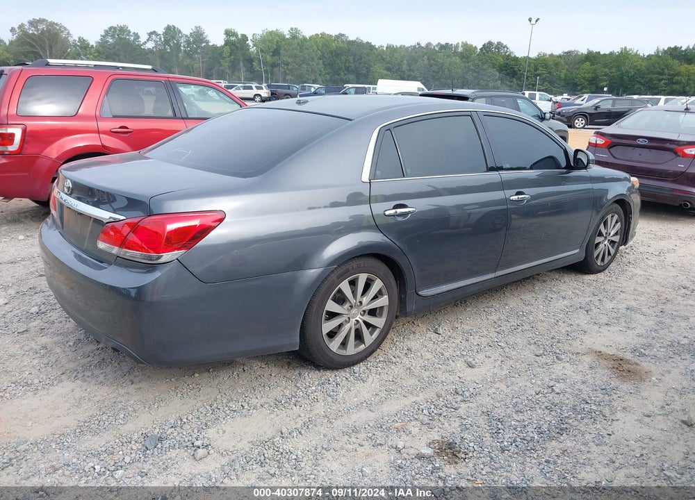 2011 TOYOTA AVALON LIMITED VIN: 4T1BK3DBXBU390550