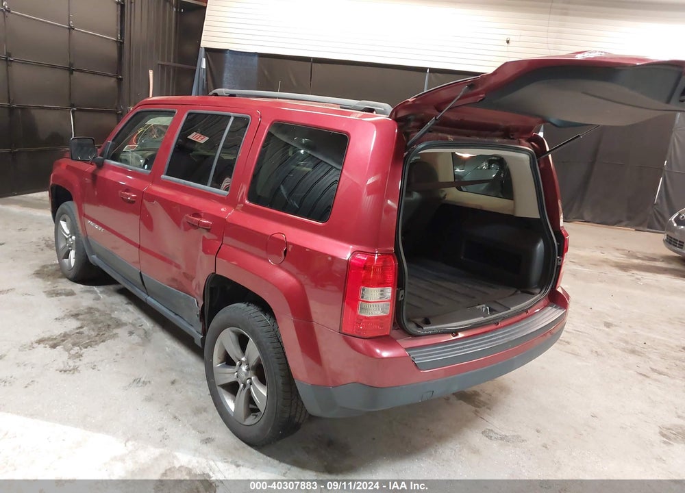 2015 JEEP PATRIOT LATITUDE VIN: 1C4NJRFB4FD376685