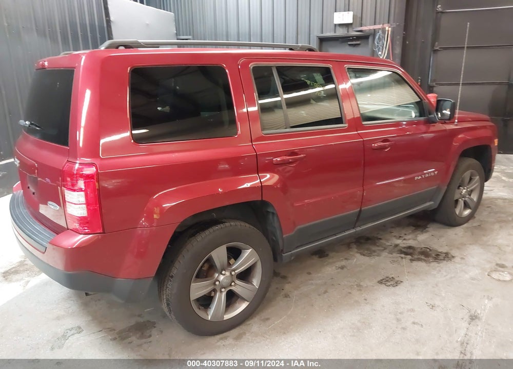 2015 JEEP PATRIOT LATITUDE VIN: 1C4NJRFB4FD376685