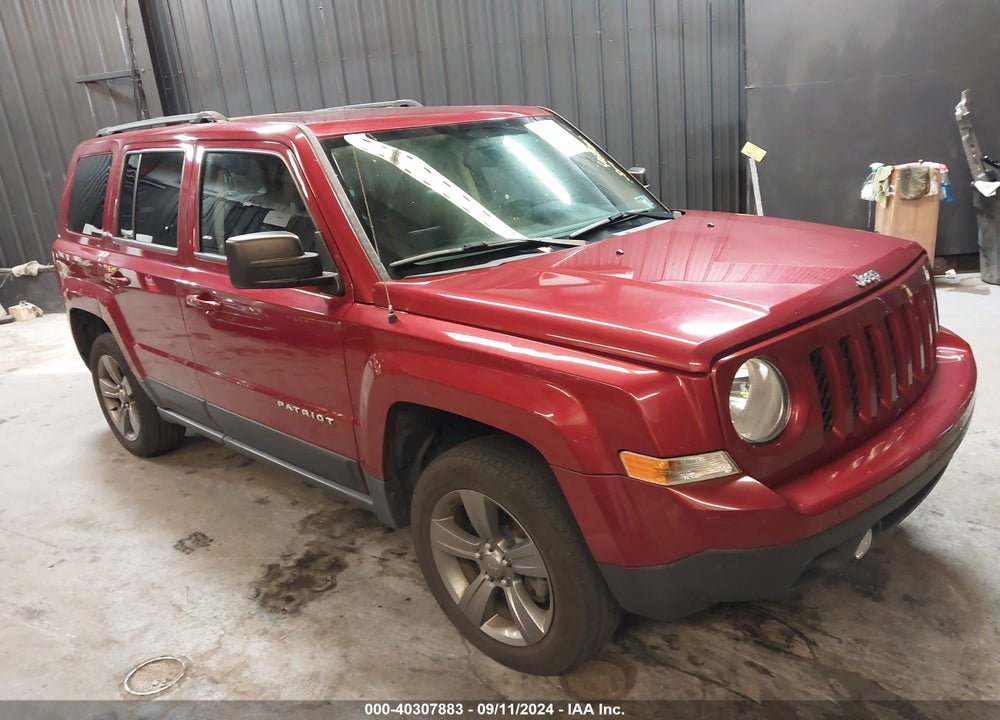 2015 JEEP PATRIOT LATITUDE VIN: 1C4NJRFB4FD376685