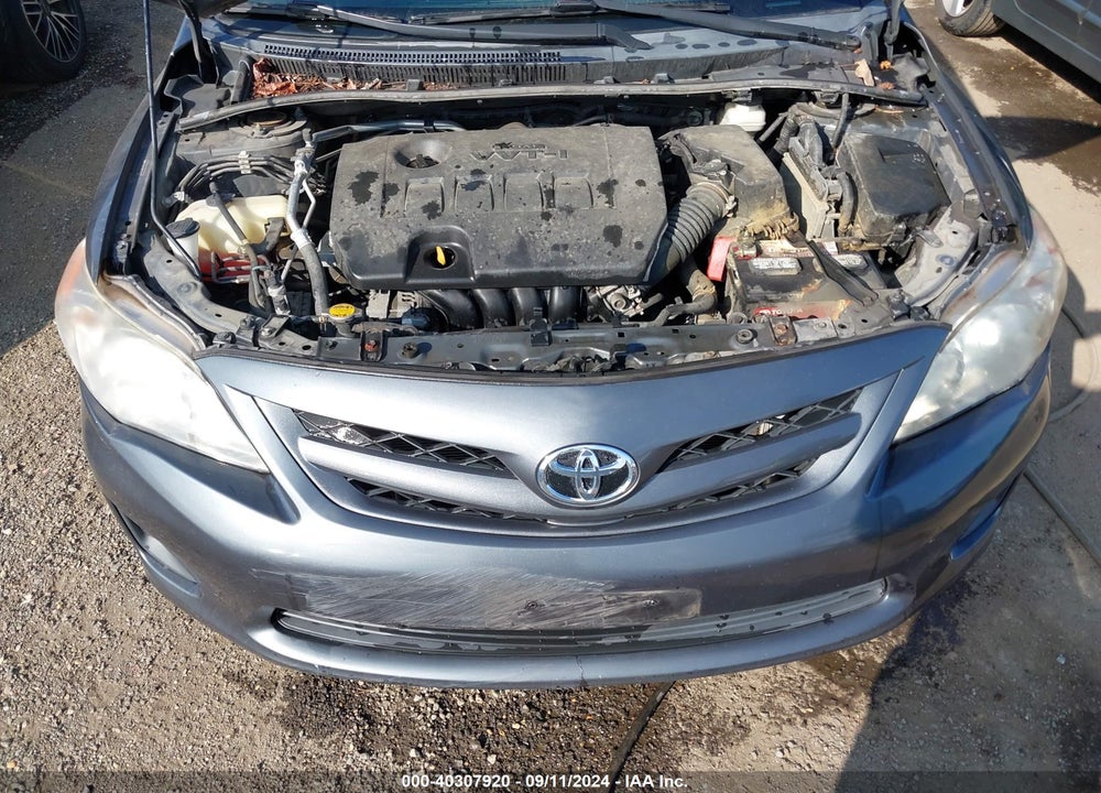 2011 TOYOTA COROLLA LE VIN: 2T1BU4EE6BC700333