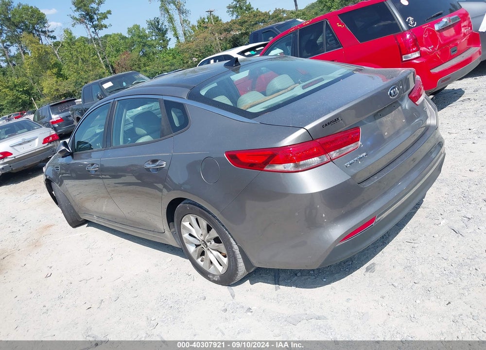 2016 KIA OPTIMA EX VIN: 5XXGU4L32GG043411