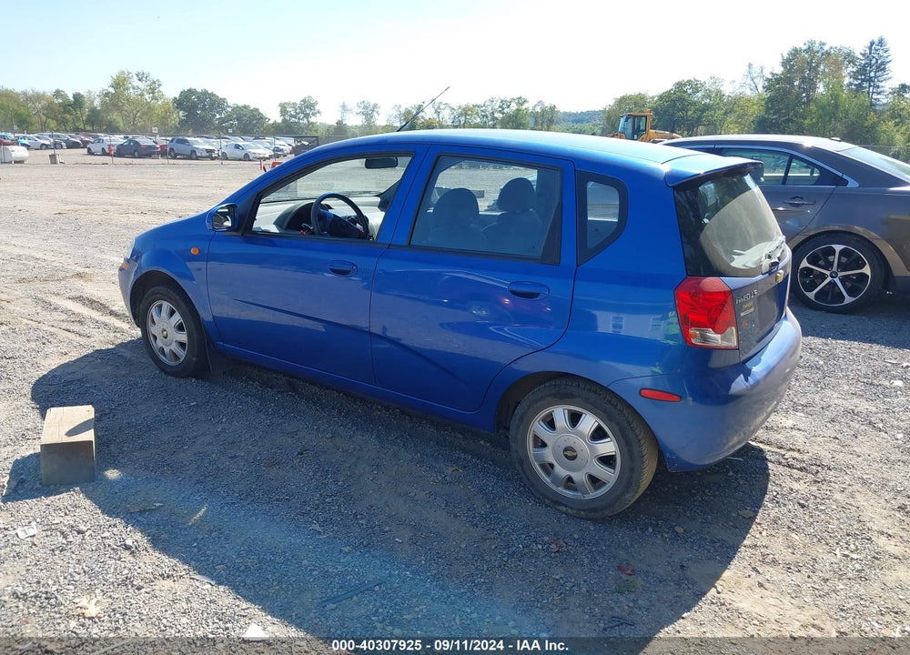 2004 CHEVROLET AVEO LS VIN: KL1TJ62654B173531