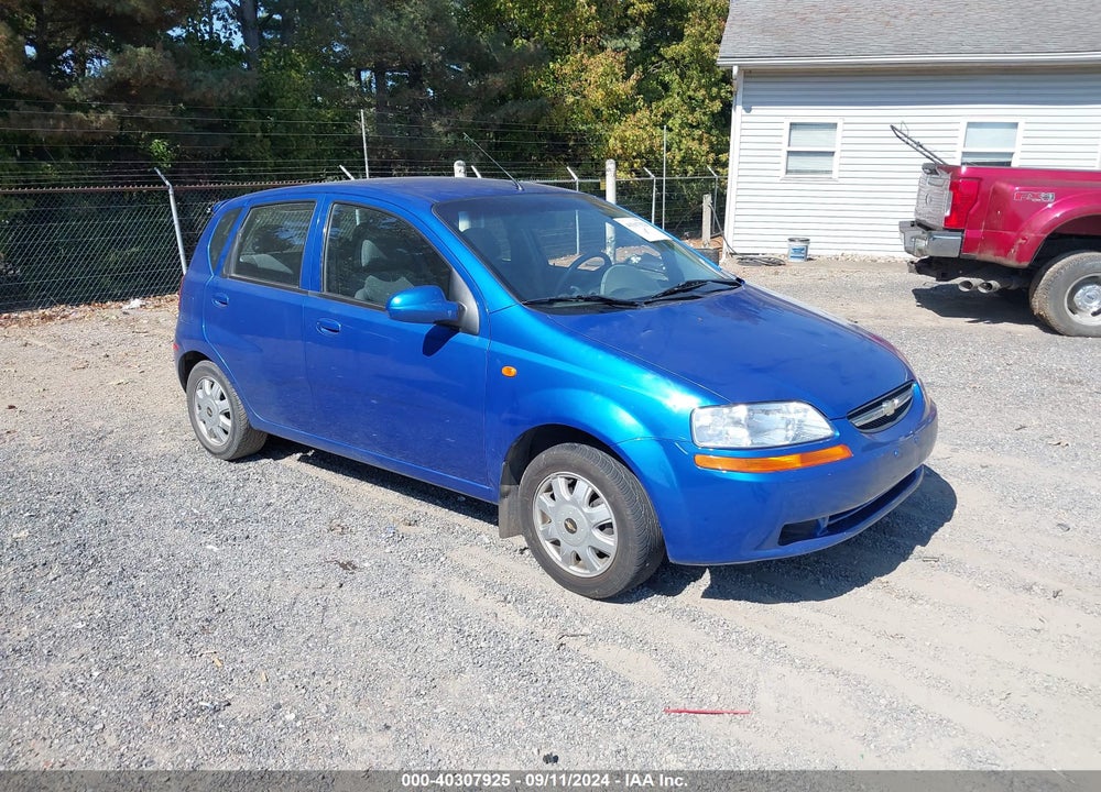 2004 CHEVROLET AVEO LS VIN: KL1TJ62654B173531