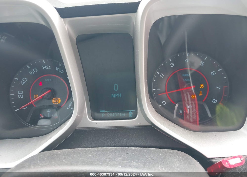 2012 CHEVROLET CAMARO 2LS VIN: 2G1FA1E38C9181383