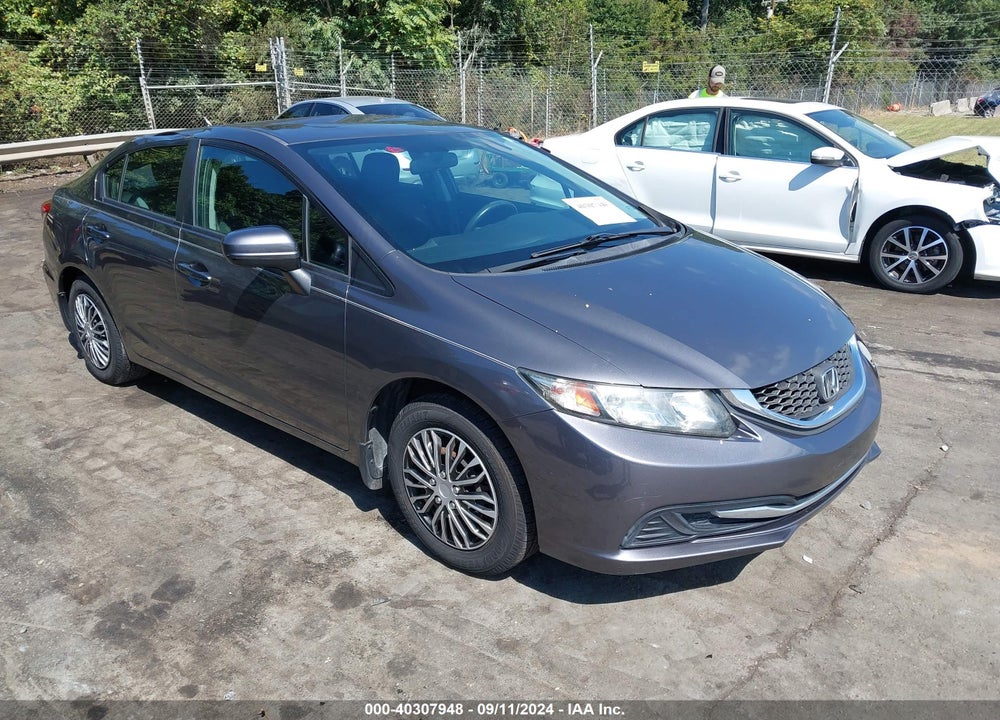 2014 HONDA CIVIC LX VIN: 2HGFB2F55EH504308