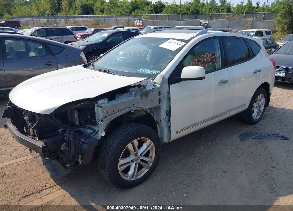 2013 NISSAN ROGUE SV VIN: JN8AS5MV5DW123446
