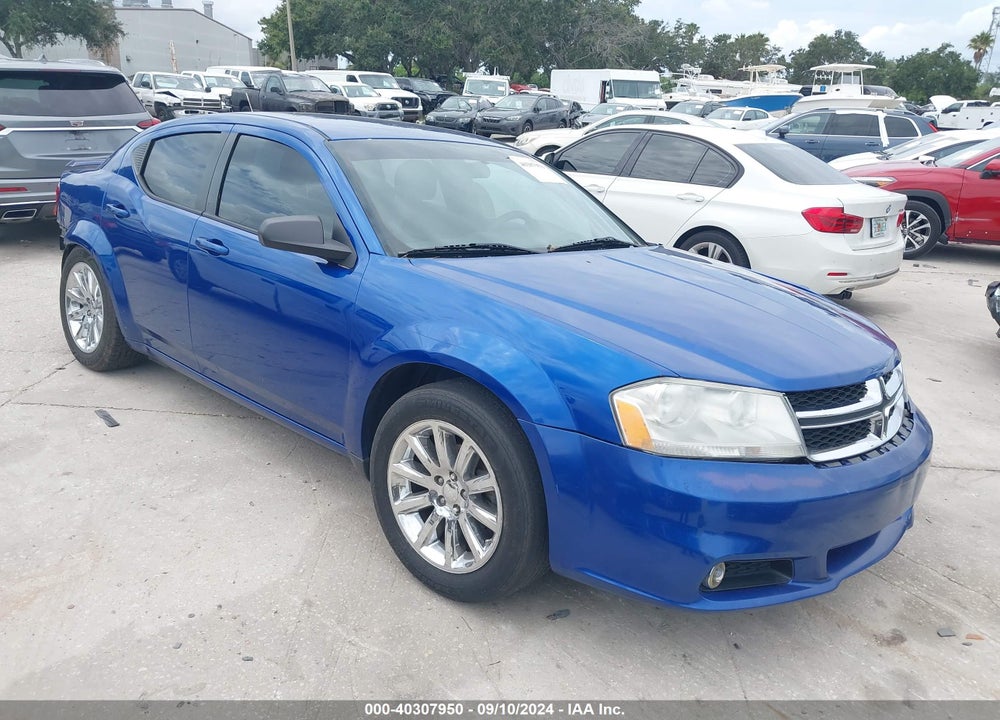 2012 DODGE AVENGER SE VIN: 1C3CDZAG3CN271048