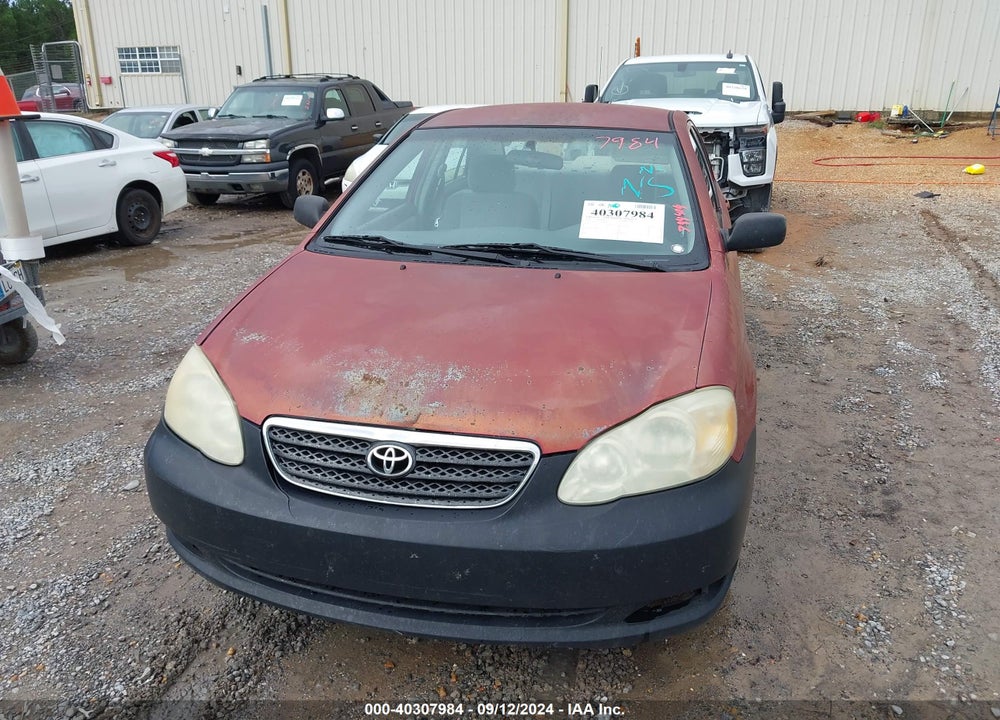 2006 TOYOTA COROLLA CE VIN: 1NXBR32EX6Z744484