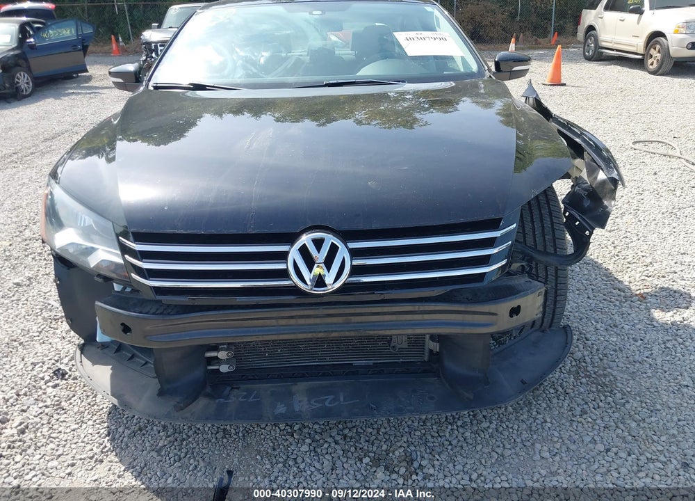 2013 VOLKSWAGEN PASSAT 2.5L S VIN: 1VWAH7A35DC094828