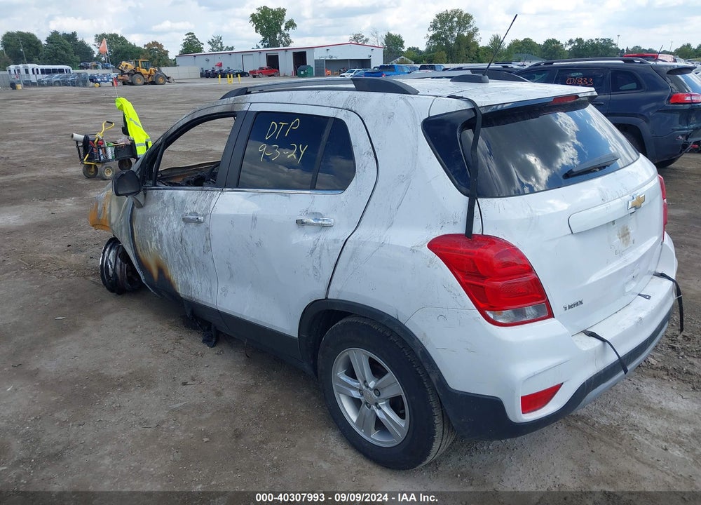 2019 CHEVROLET TRAX LT VIN: 3GNCJLSB4KL376501
