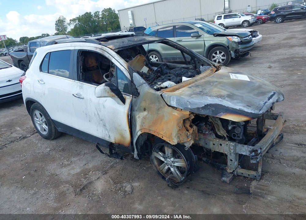 2019 CHEVROLET TRAX LT VIN: 3GNCJLSB4KL376501