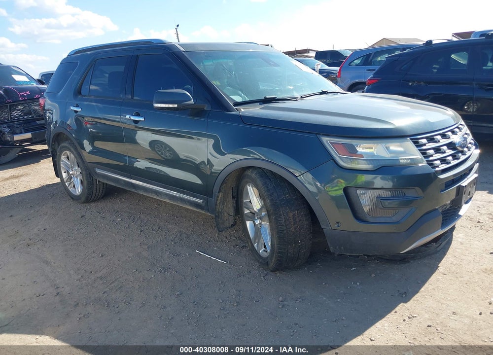 2016 FORD EXPLORER LIMITED VIN: 1FM5K7F80GGA84887