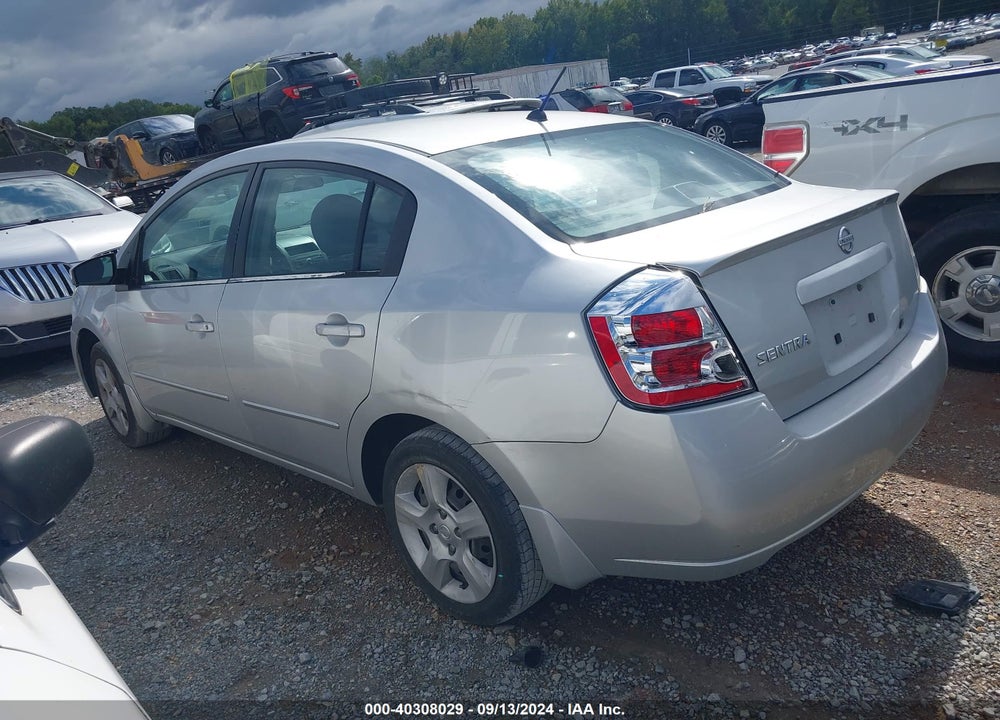 2008 NISSAN SENTRA 2.0S VIN: 3N1AB61E48L648129