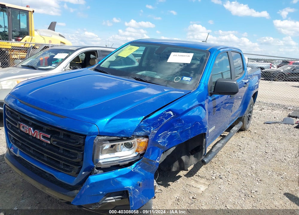 2021 GMC CANYON 2WD SHORT BOX ELEVATION STANDARD VIN: 1GTG5BEN0M1273780