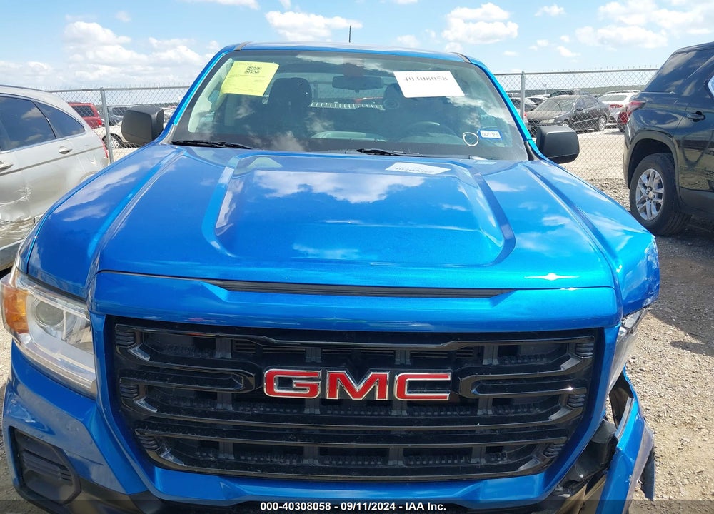 2021 GMC CANYON 2WD SHORT BOX ELEVATION STANDARD VIN: 1GTG5BEN0M1273780