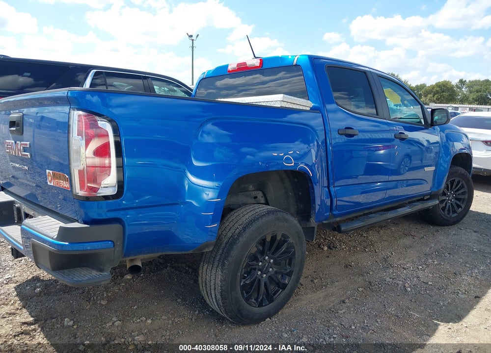 2021 GMC CANYON 2WD SHORT BOX ELEVATION STANDARD VIN: 1GTG5BEN0M1273780