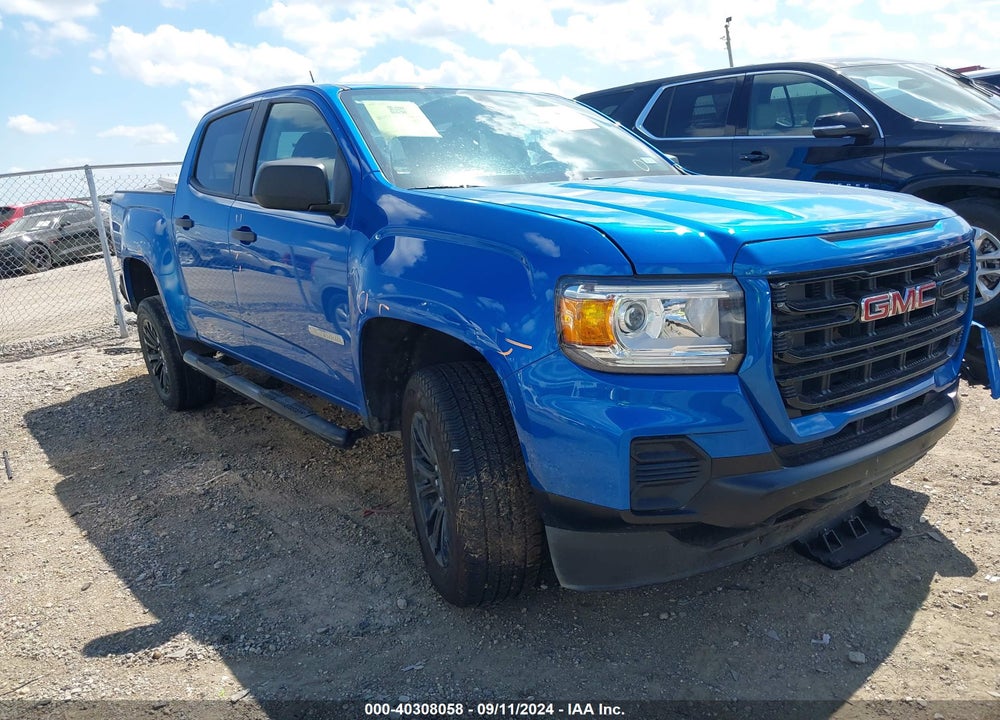 2021 GMC CANYON 2WD SHORT BOX ELEVATION STANDARD VIN: 1GTG5BEN0M1273780