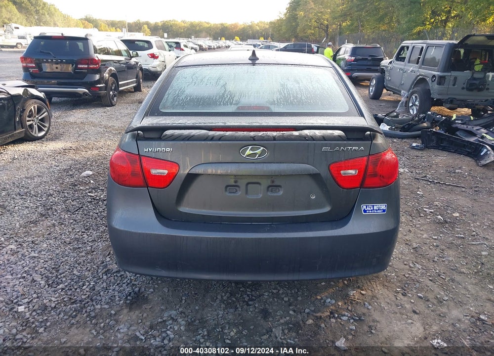 2009 HYUNDAI ELANTRA SE VIN: KMHDU46DX9U648051