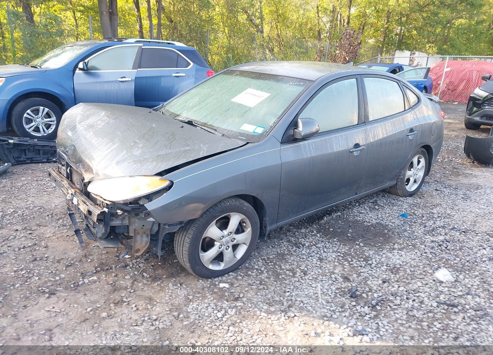 2009 HYUNDAI ELANTRA SE VIN: KMHDU46DX9U648051