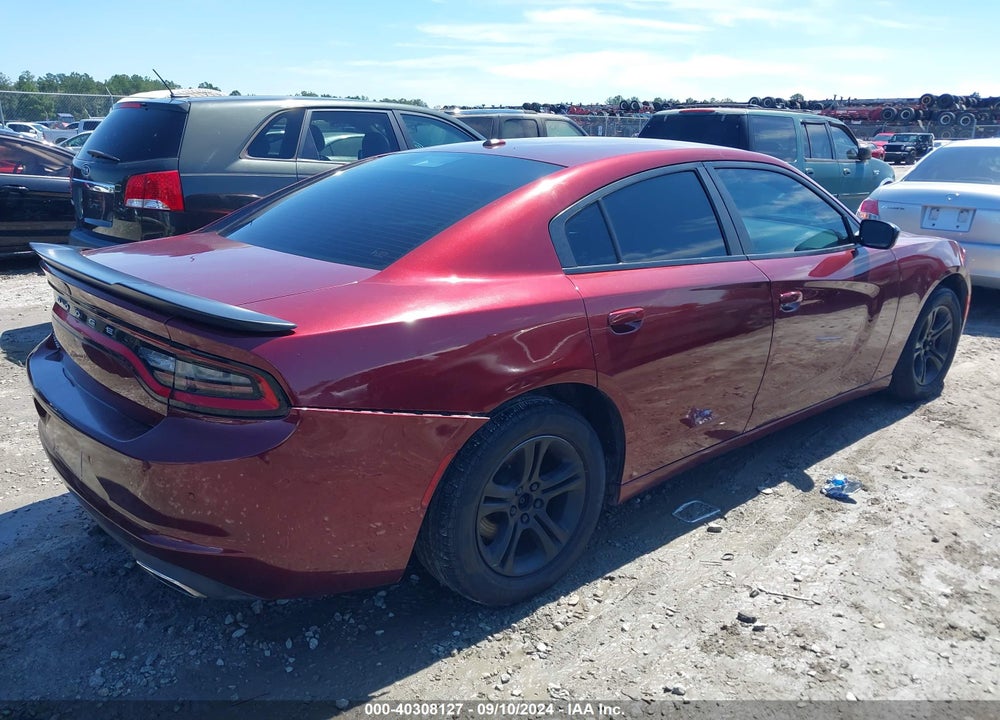 2018 DODGE CHARGER SXT RWD VIN: 2C3CDXBG9JH134589