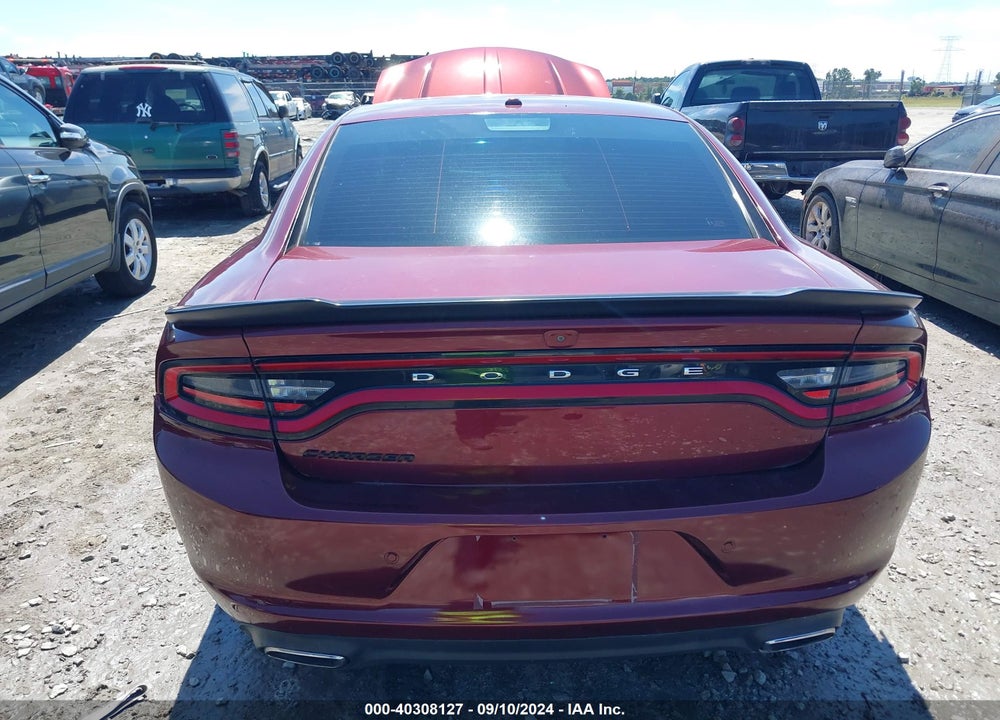 2018 DODGE CHARGER SXT RWD VIN: 2C3CDXBG9JH134589