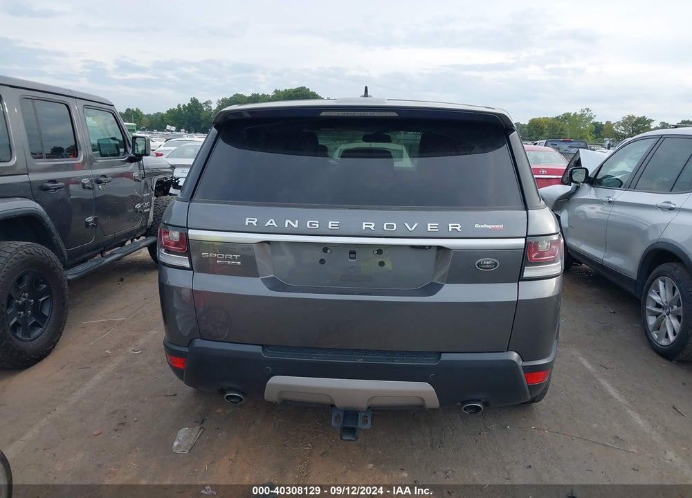 2016 LAND ROVER RANGE ROVER SPORT 3.0L V6 TURBOCHARGED DIESEL HSE TD6 VIN: SALWR2KF5GA578816